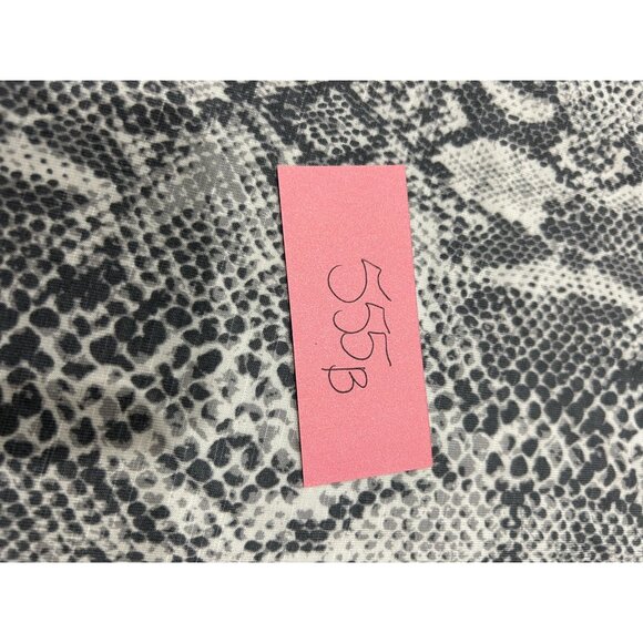 Time & Tru Womens Snake Print Short Sleeve Top Sz XL - Picture 10 of 10